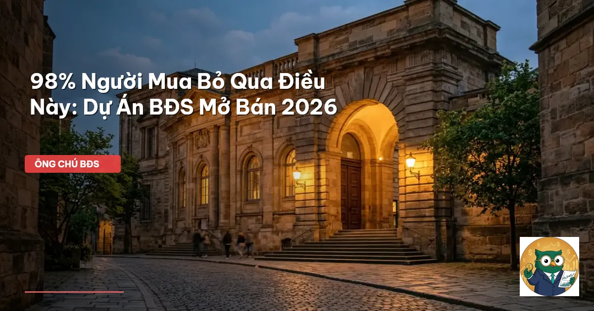 dự án BĐS 2026