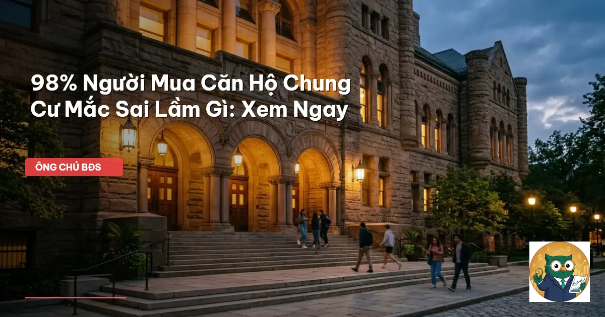 thị trường căn hộ chung cư Việt Nam