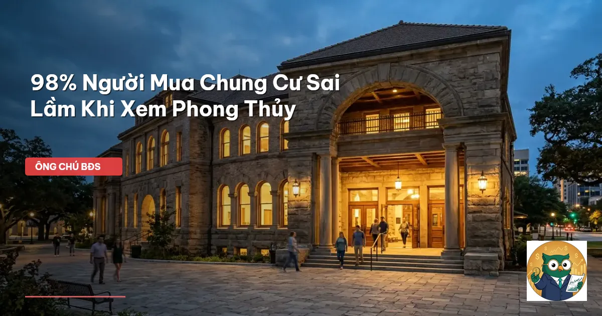 phong thủy chung cư