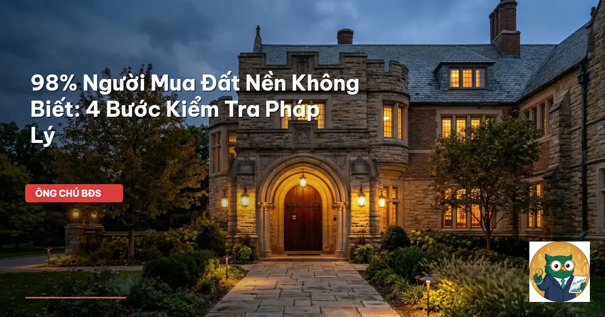 pháp lý đất nền