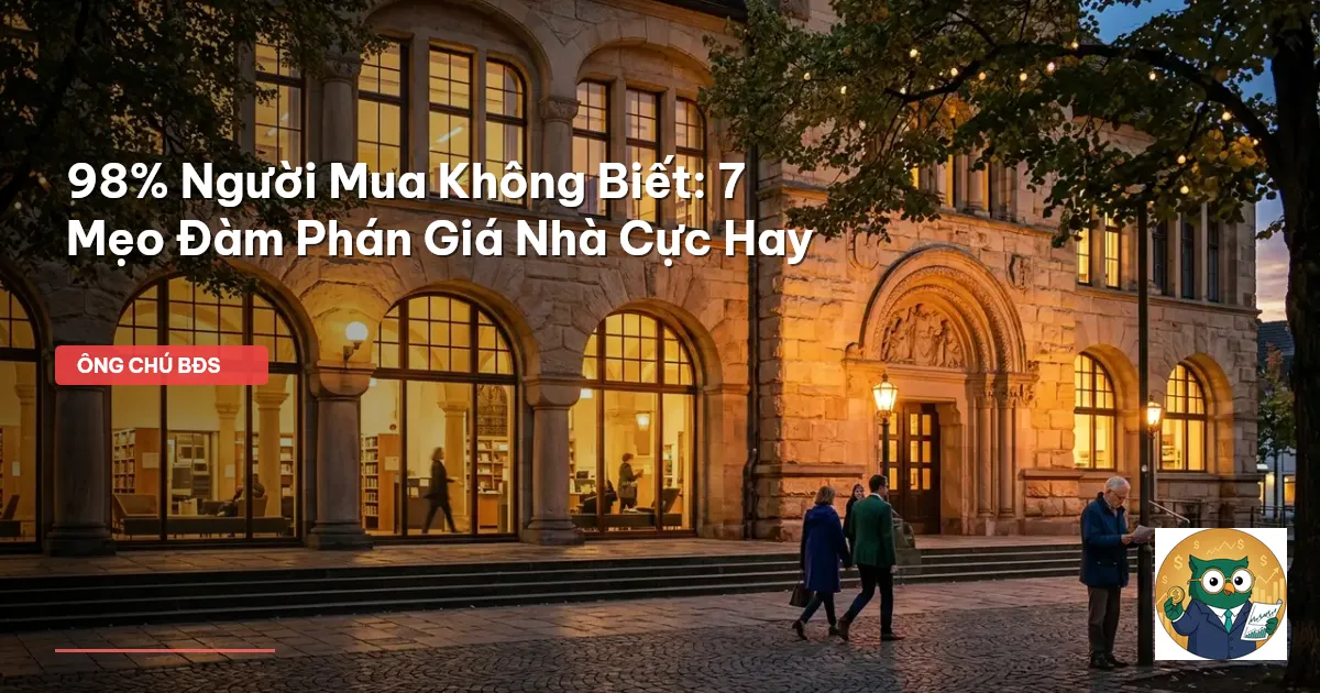 đàm phán giá nhà