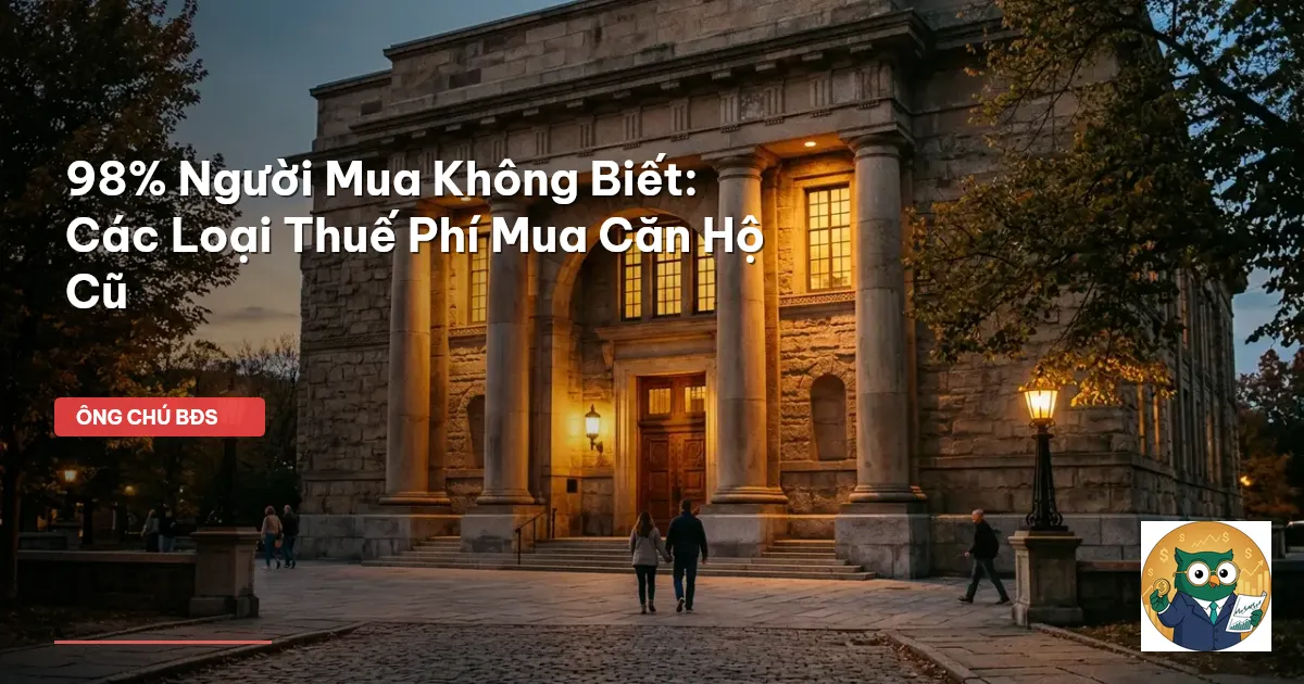 thuế phí mua căn hộ