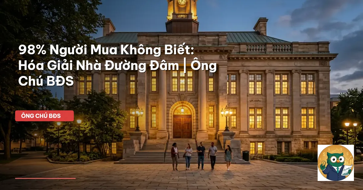 nhà đường đâm