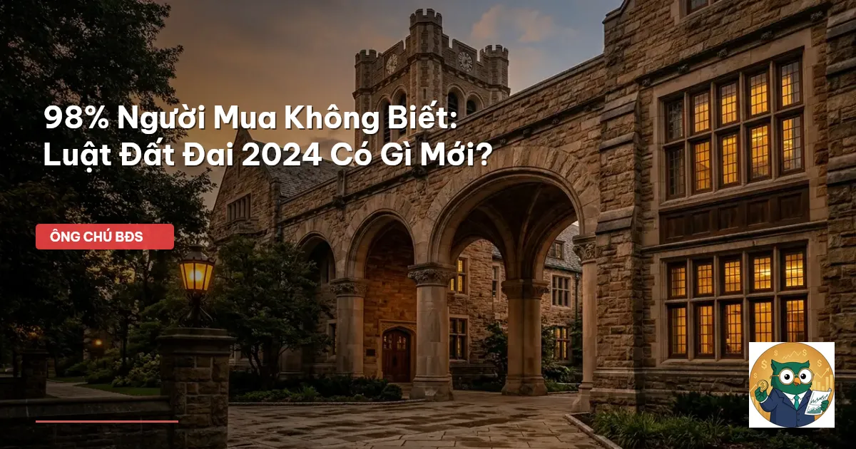 Luật Đất đai 2024