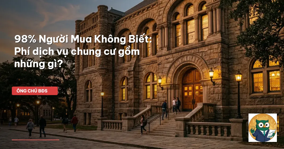 phí dịch vụ chung cư