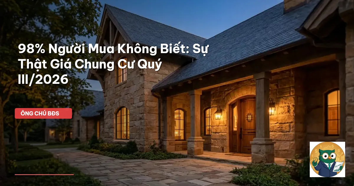 giá chung cư Hà Nội quý III 2026
