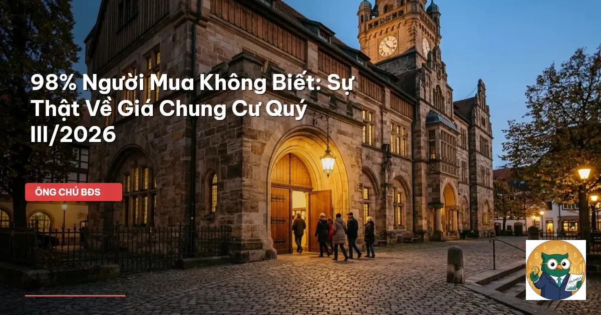 giá chung cư Hà Nội quý III 2026