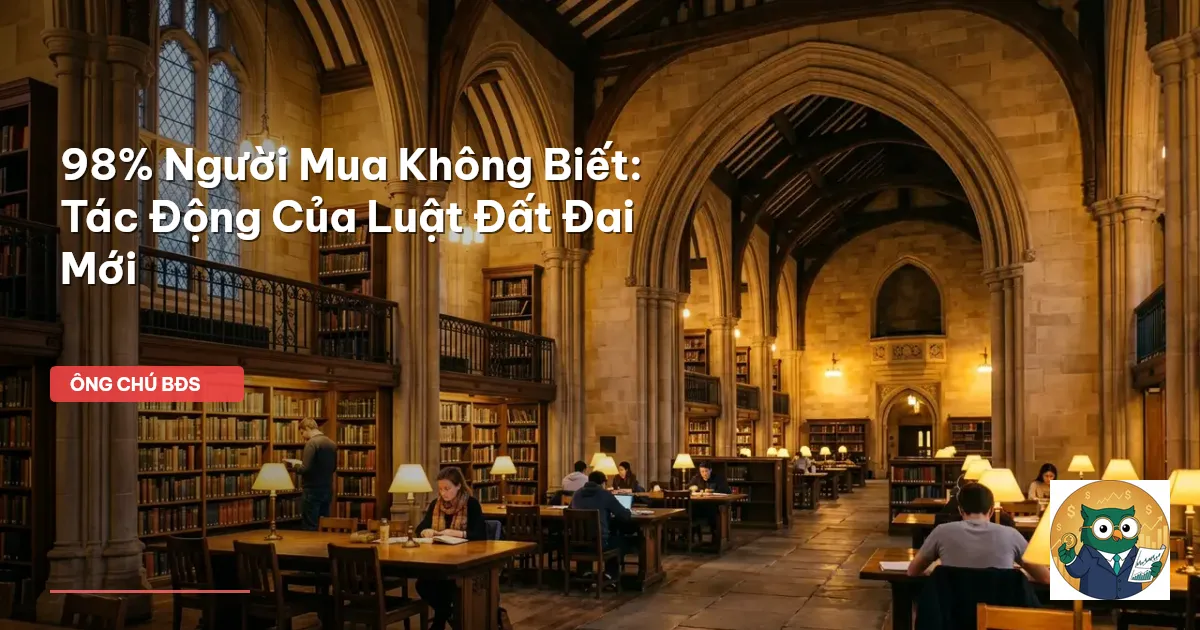 luật đất đai mới ảnh hưởng người mua