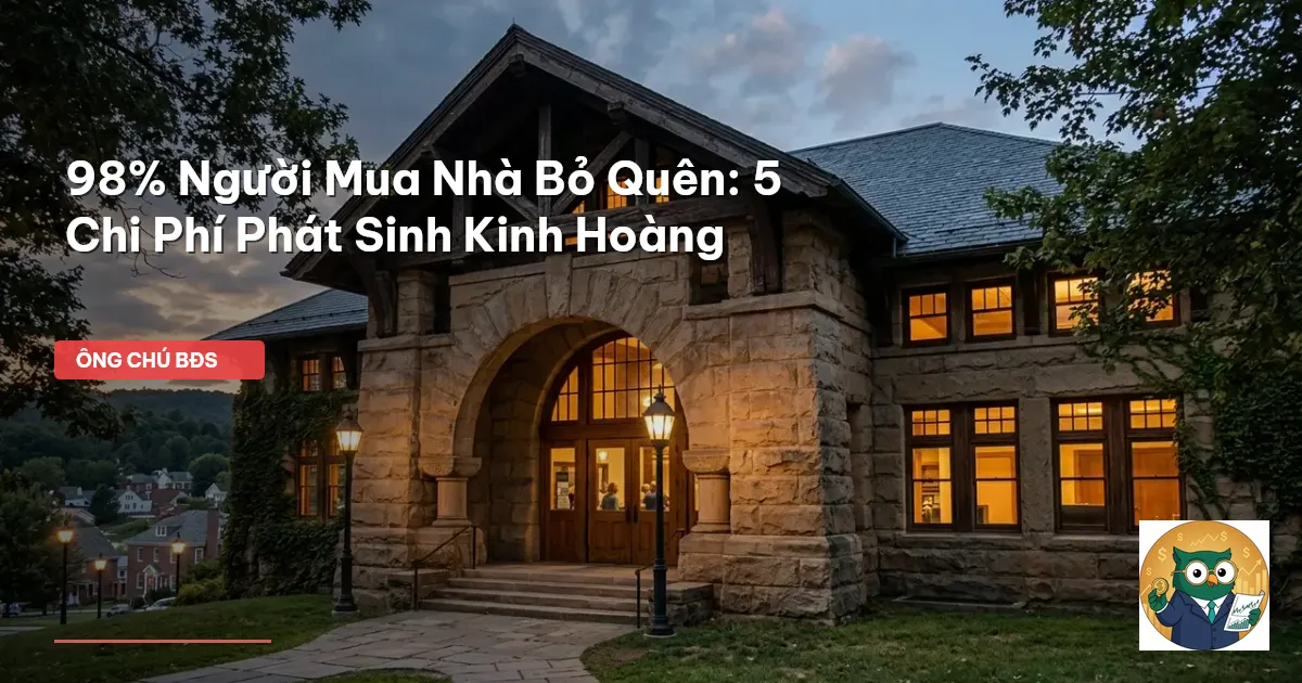chi phí mua nhà