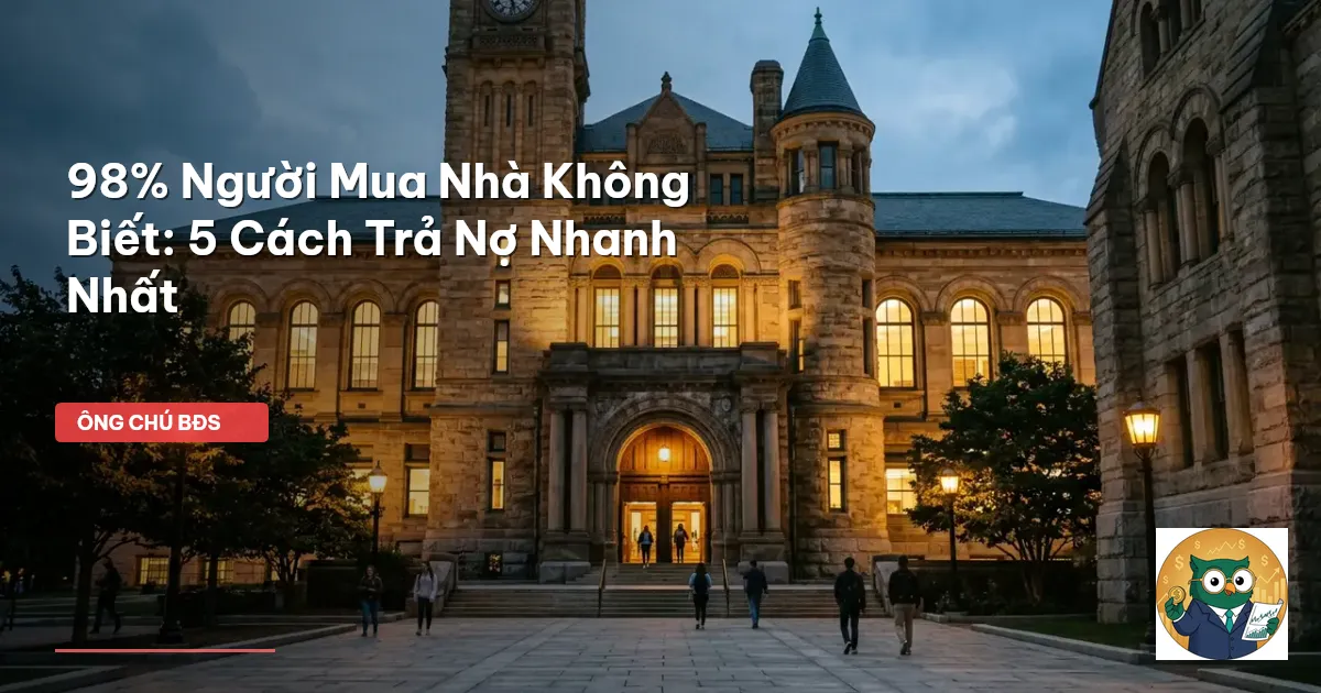 trả nợ mua nhà