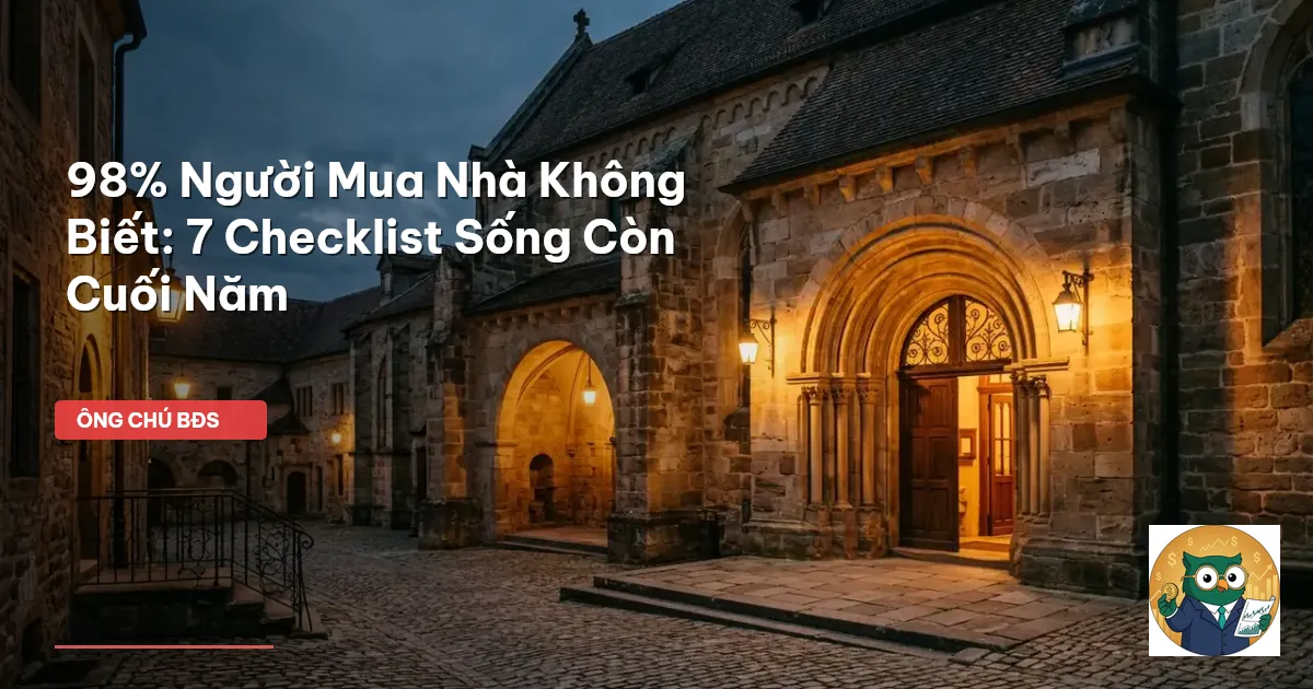 mua nhà cuối năm