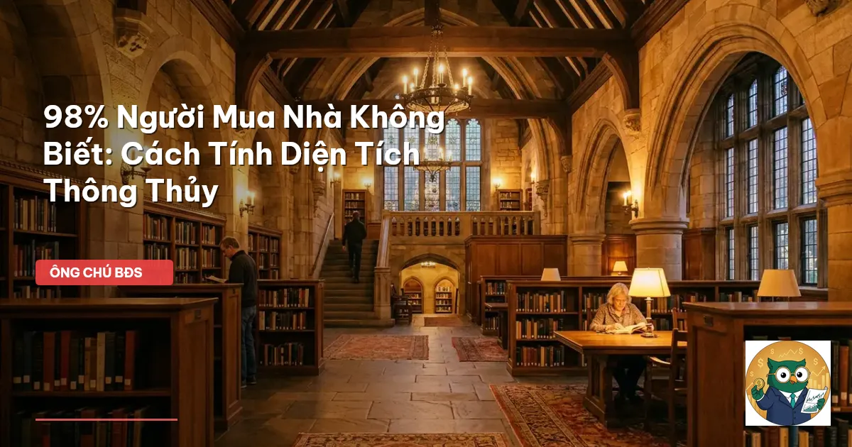 diện tích thông thủy