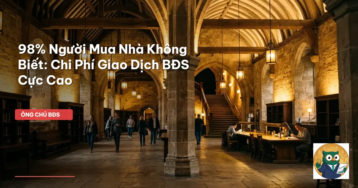 chi phí giao dịch BĐS