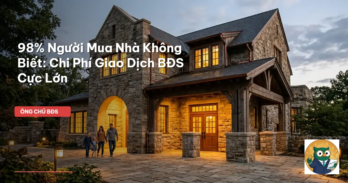 chi phí giao dịch bđs