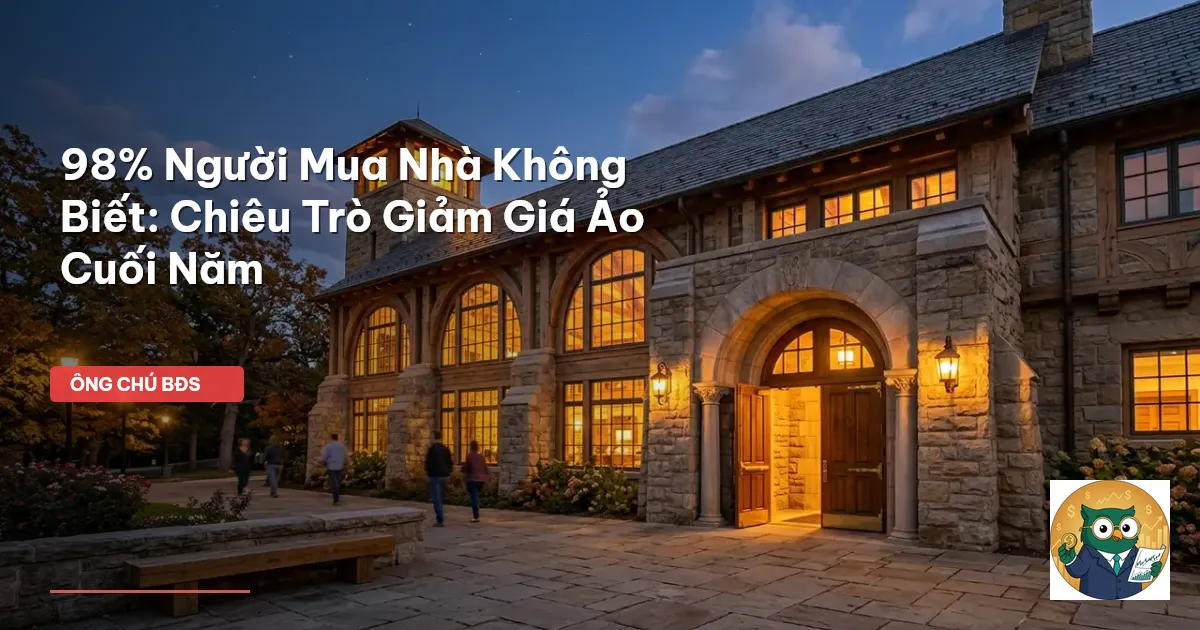 giảm giá ảo BĐS