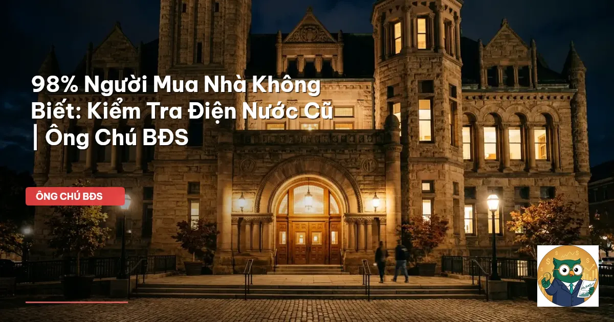 mua nhà chung cư cũ
