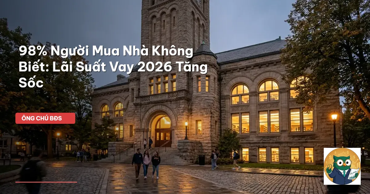 lãi suất vay mua nhà 2026