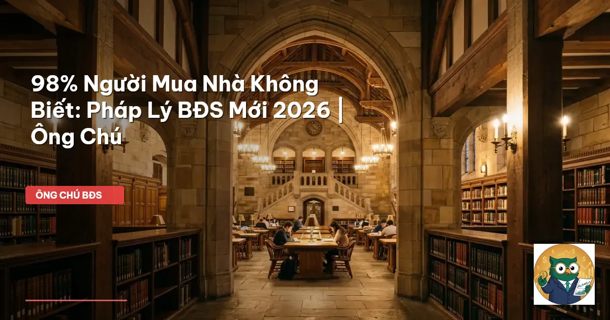 pháp lý bất động sản mới nhất 2026