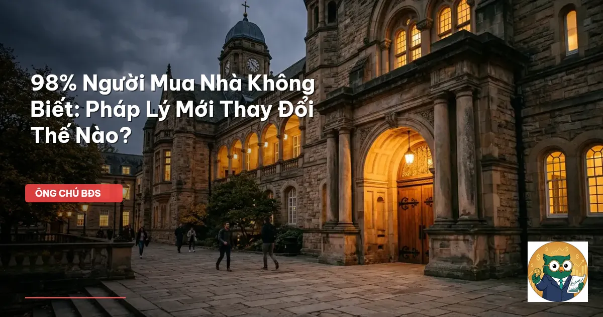 pháp lý bất động sản mới nhất