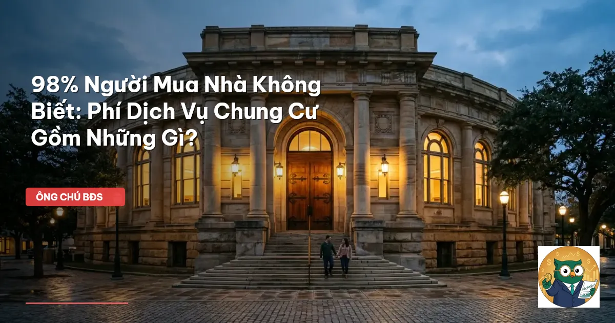 phí dịch vụ chung cư