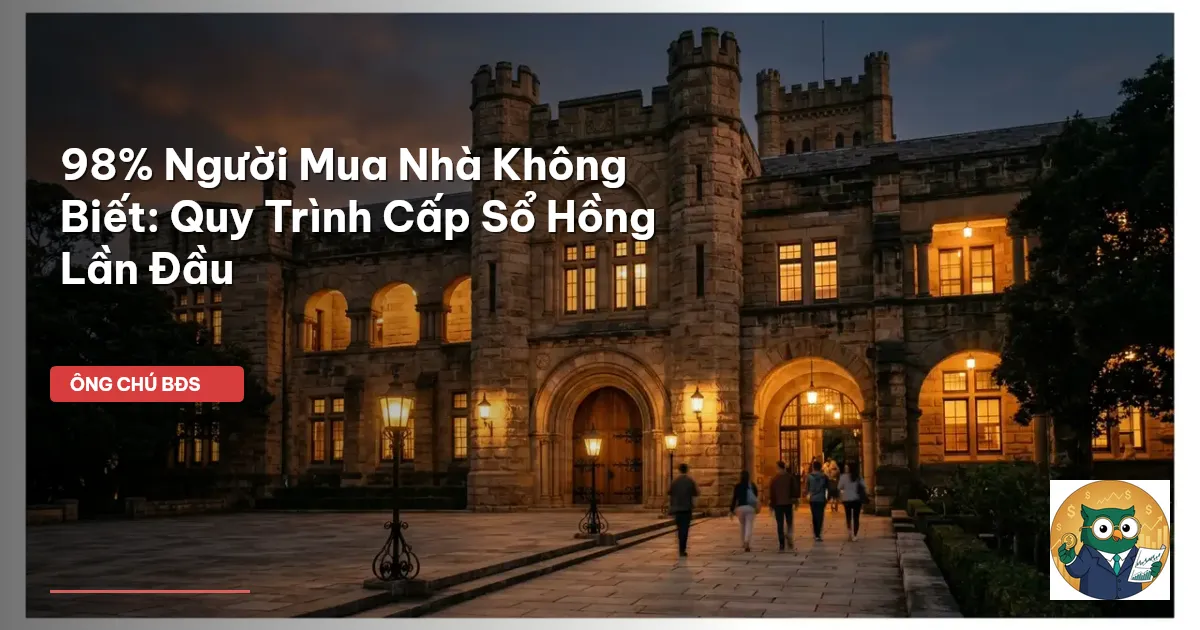sổ hồng lần đầu