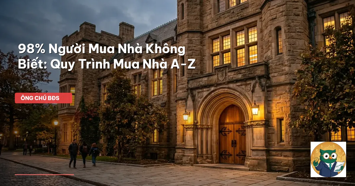 quy trình mua nhà