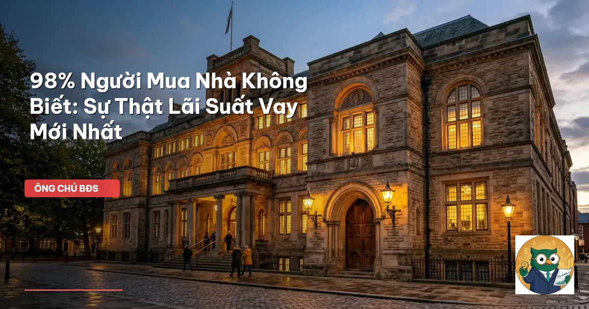 lãi suất vay mua nhà mới nhất
