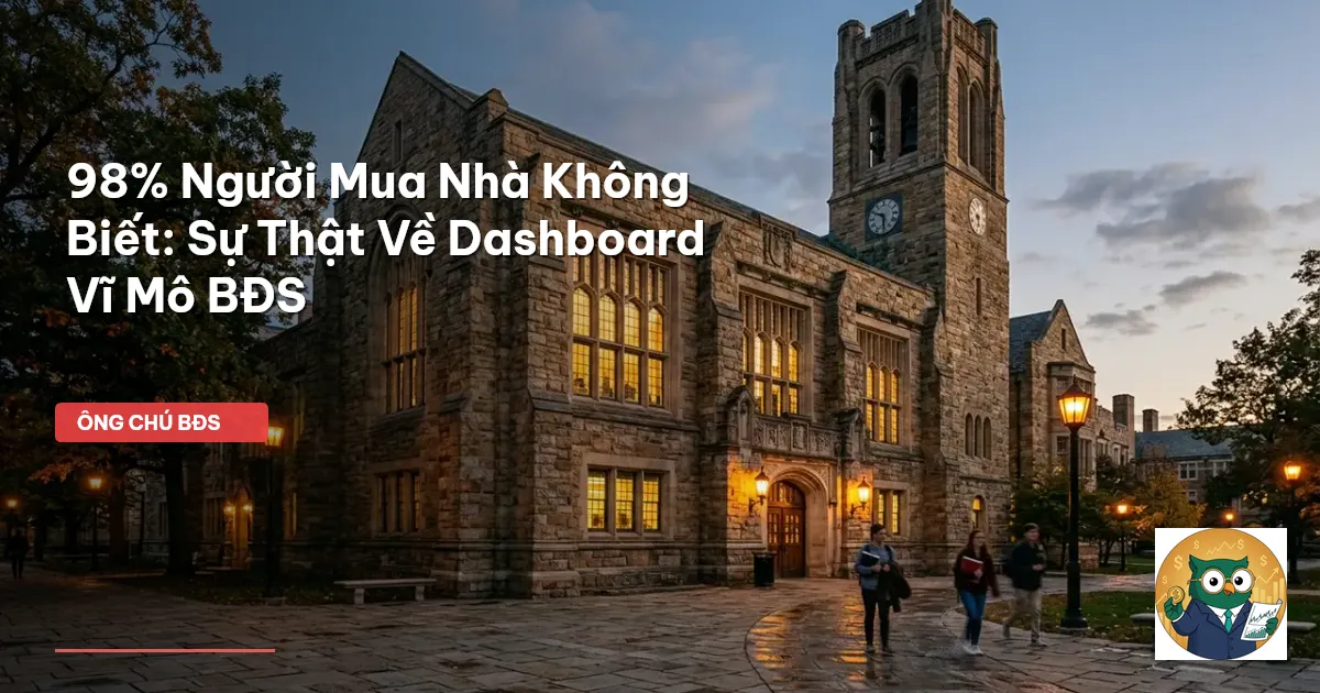 dashboard vĩ mô bđs