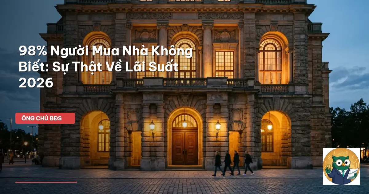 lãi suất vay mua nhà mới nhất