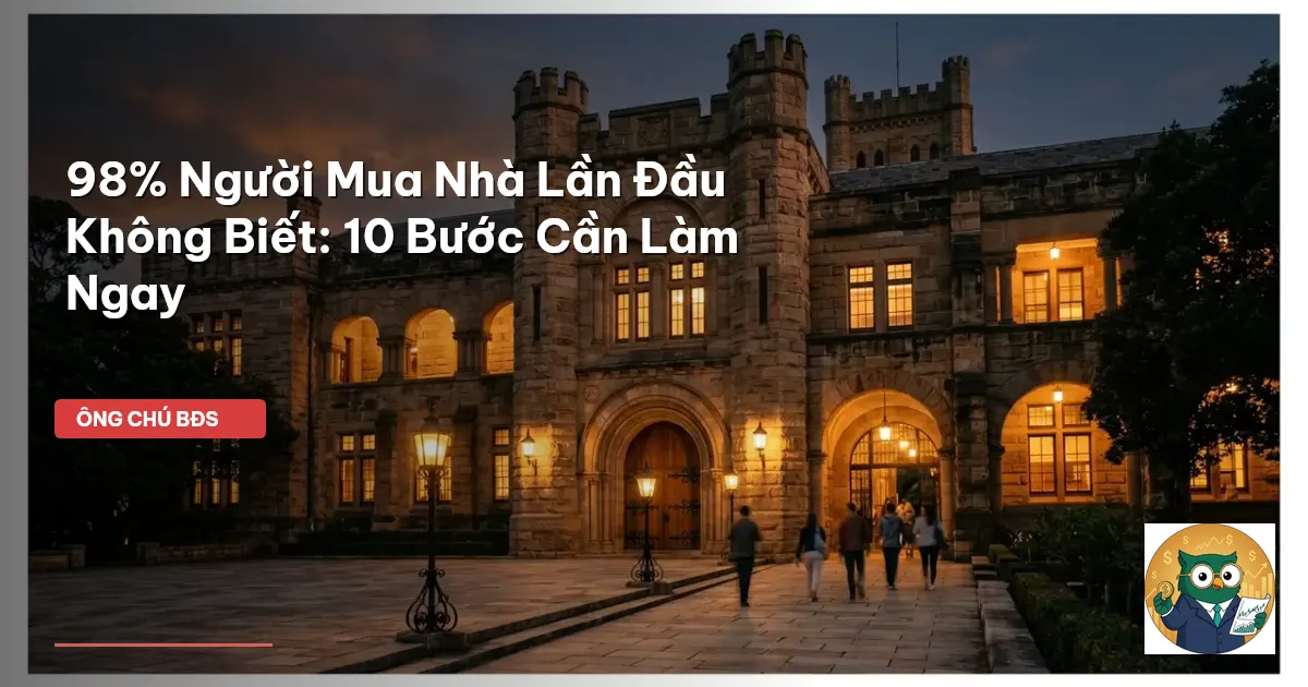 lần đầu mua nhà