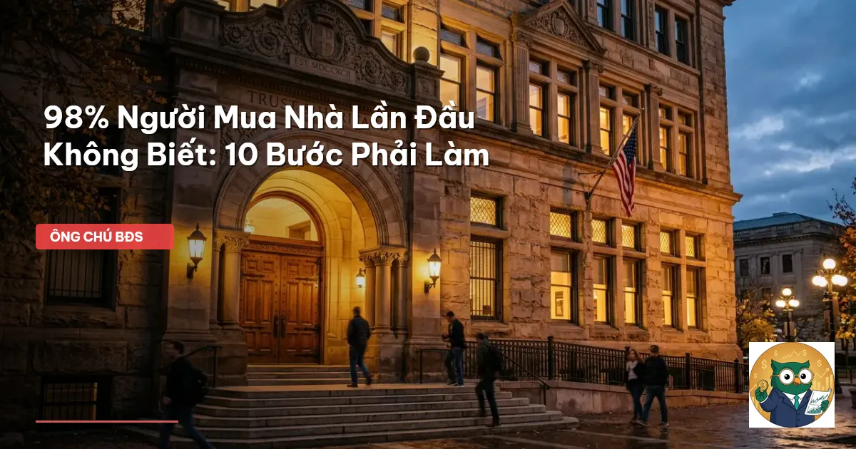 lần đầu mua nhà