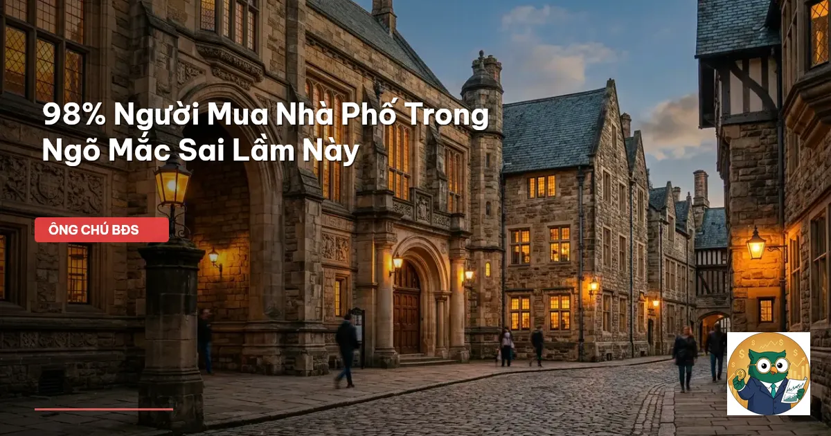 nhà phố trong ngõ
