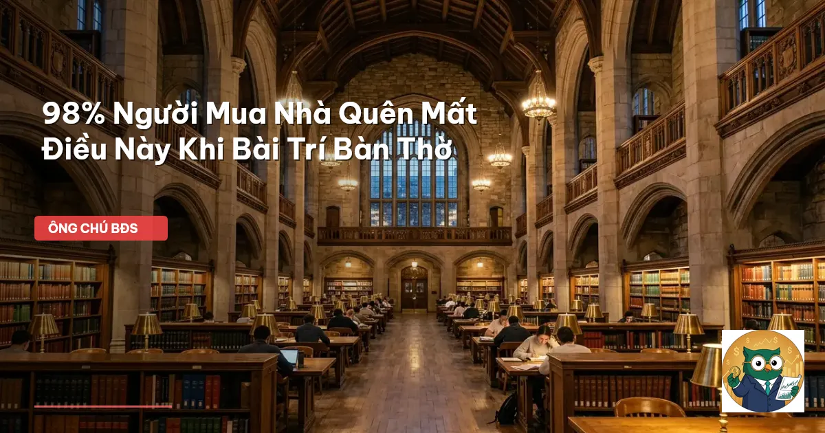 bài trí bàn thờ