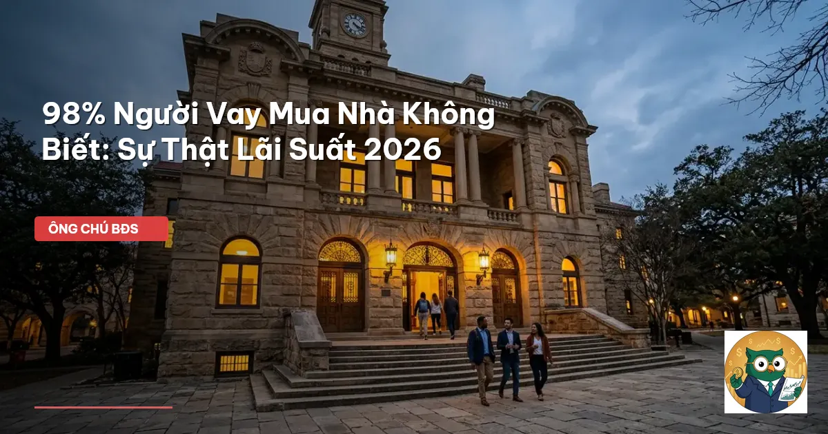 lãi suất vay mua nhà 2026