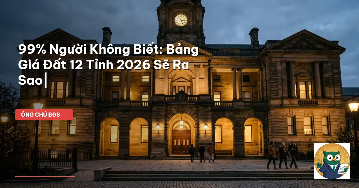 bảng giá đất 2026