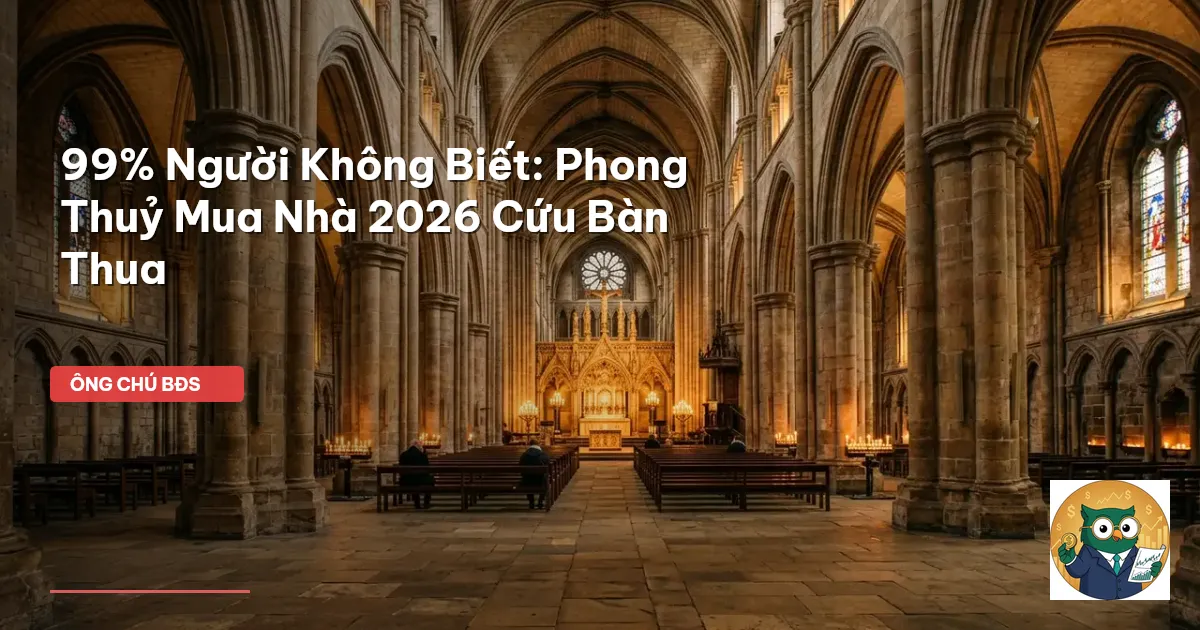 phong thủy mua nhà