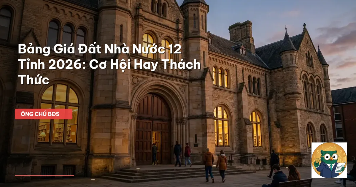 bảng giá đất 2026