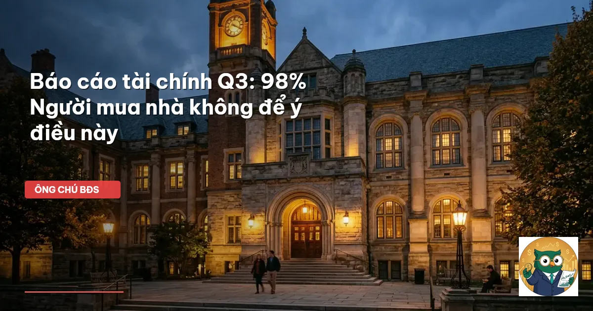 báo cáo tài chính Q3