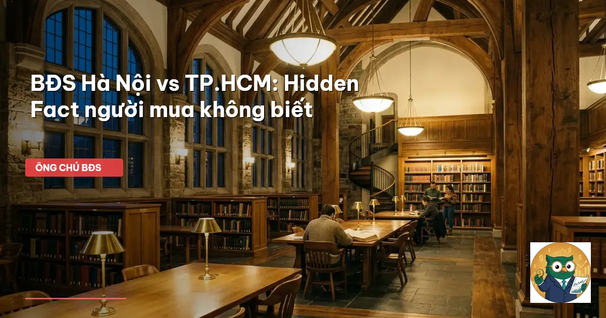 so sánh BĐS Hà Nội TP.HCM