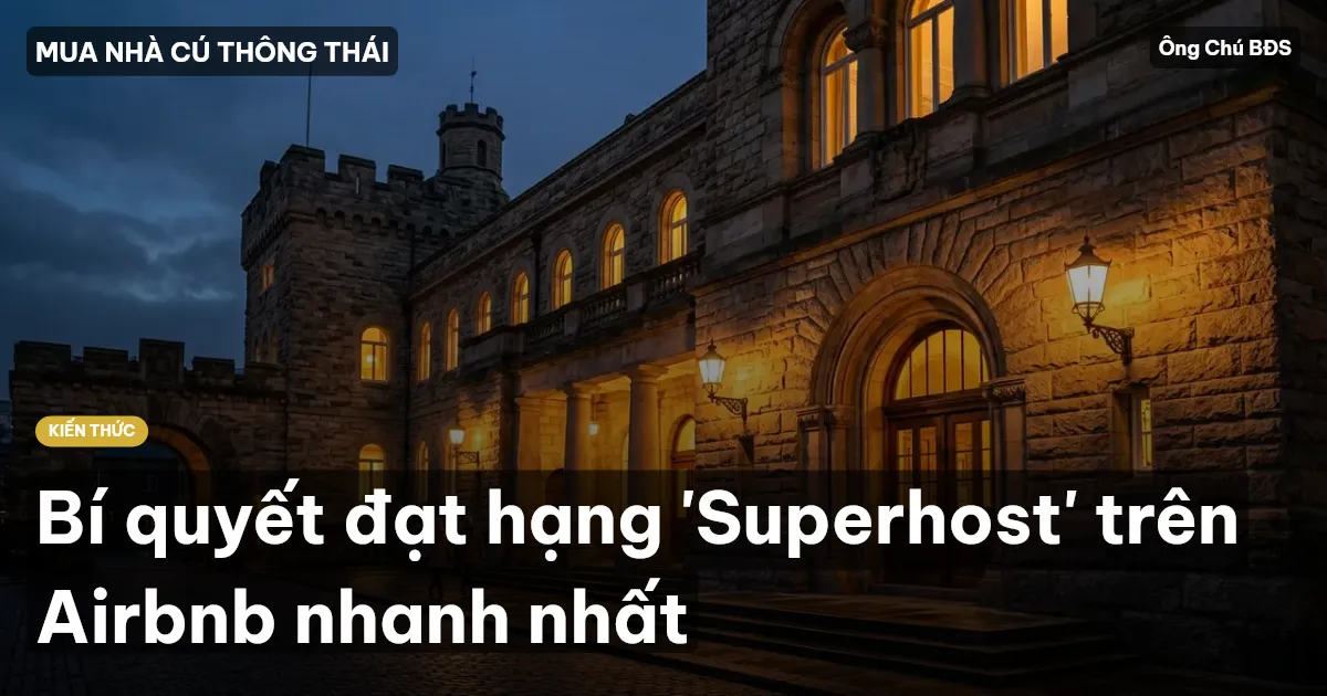 Bí quyết đạt hạng 'Superhost' trên Airbnb nhanh nhất