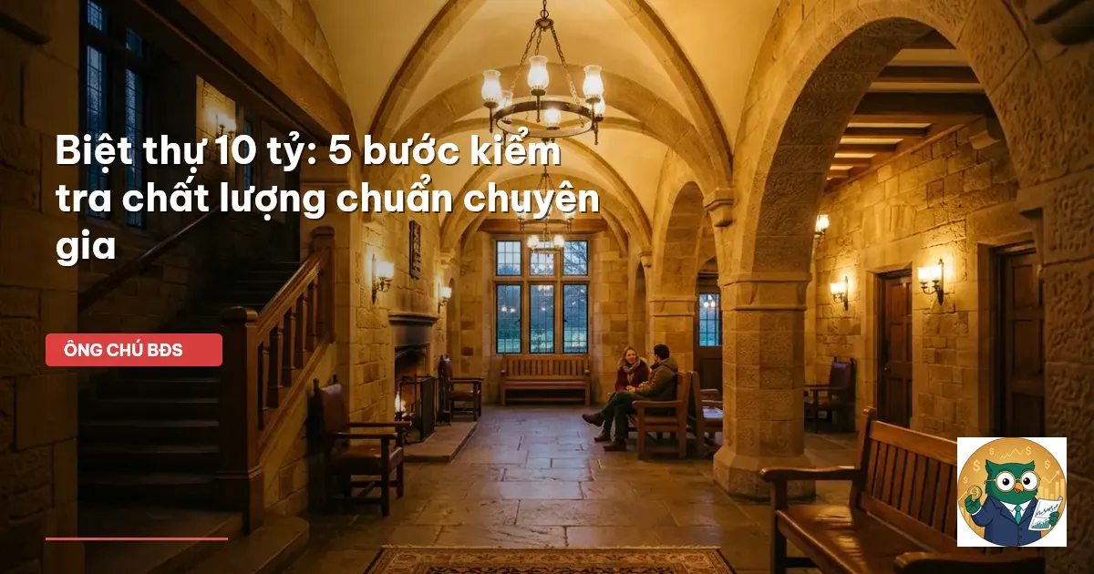 biệt thự 10 tỷ