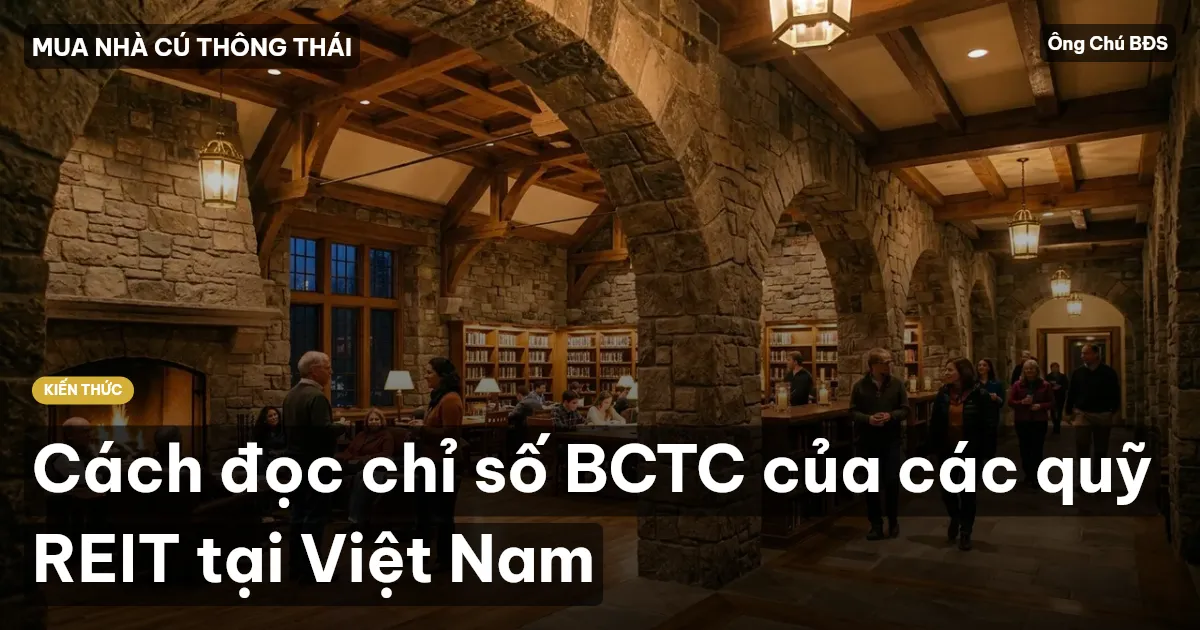 Cách đọc chỉ số BCTC của các quỹ REIT tại Việt Nam