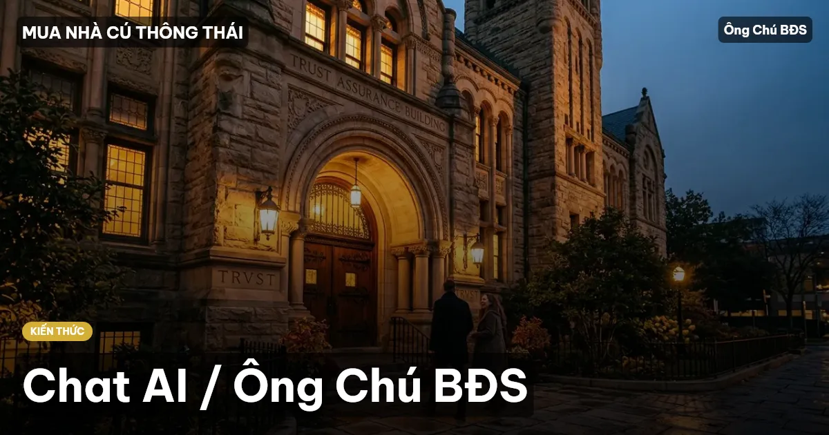 Chat AI / Ông Chú BĐS