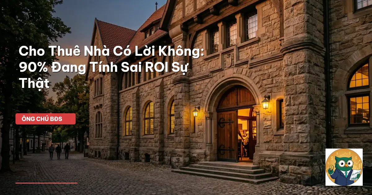 cho thuê nhà có lời không