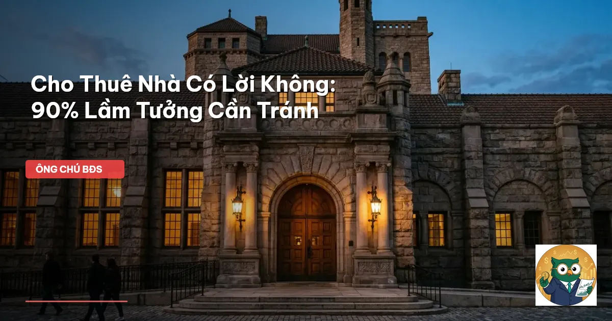 cho thuê nhà có lời không