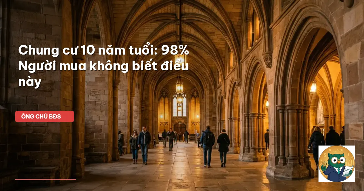 chung cư 10 năm tuổi