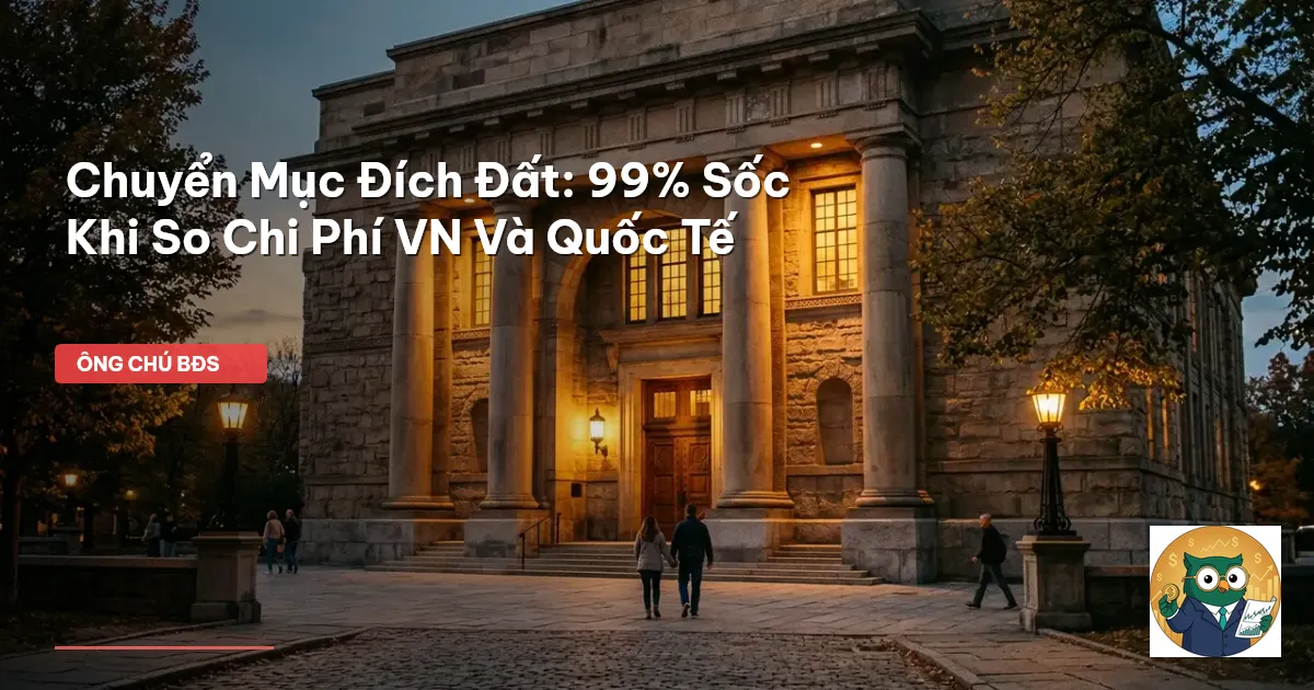 chuyển mục đích đất