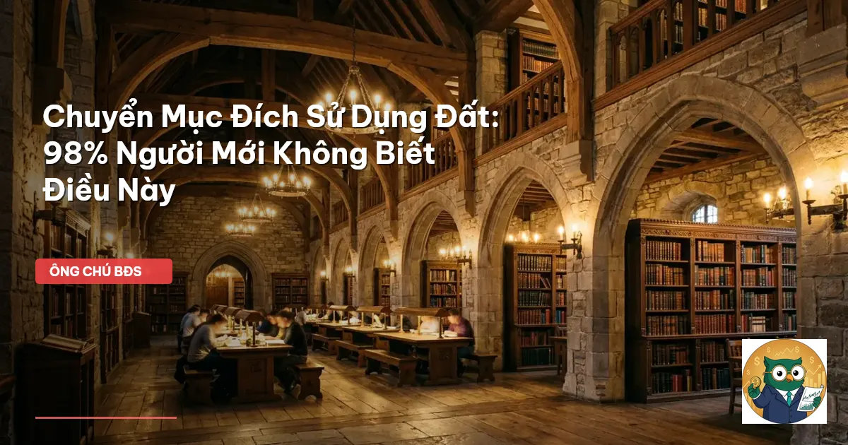 chuyển mục đích sử dụng đất