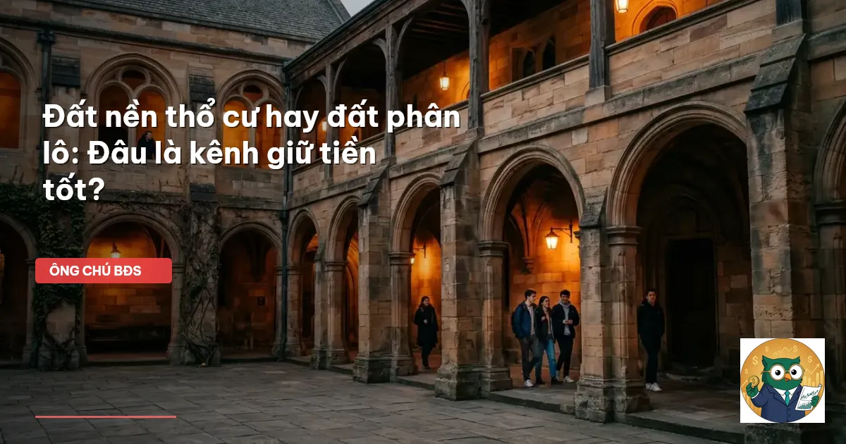 đất nền thổ cư