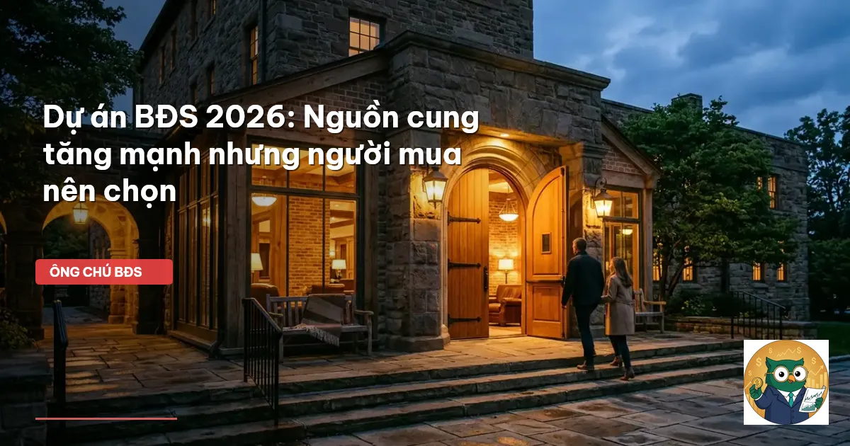 dự án BĐS 2026